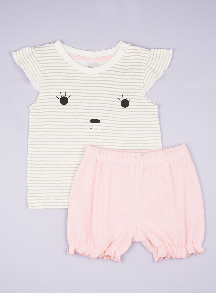 Set jersey cutie - Rosa 