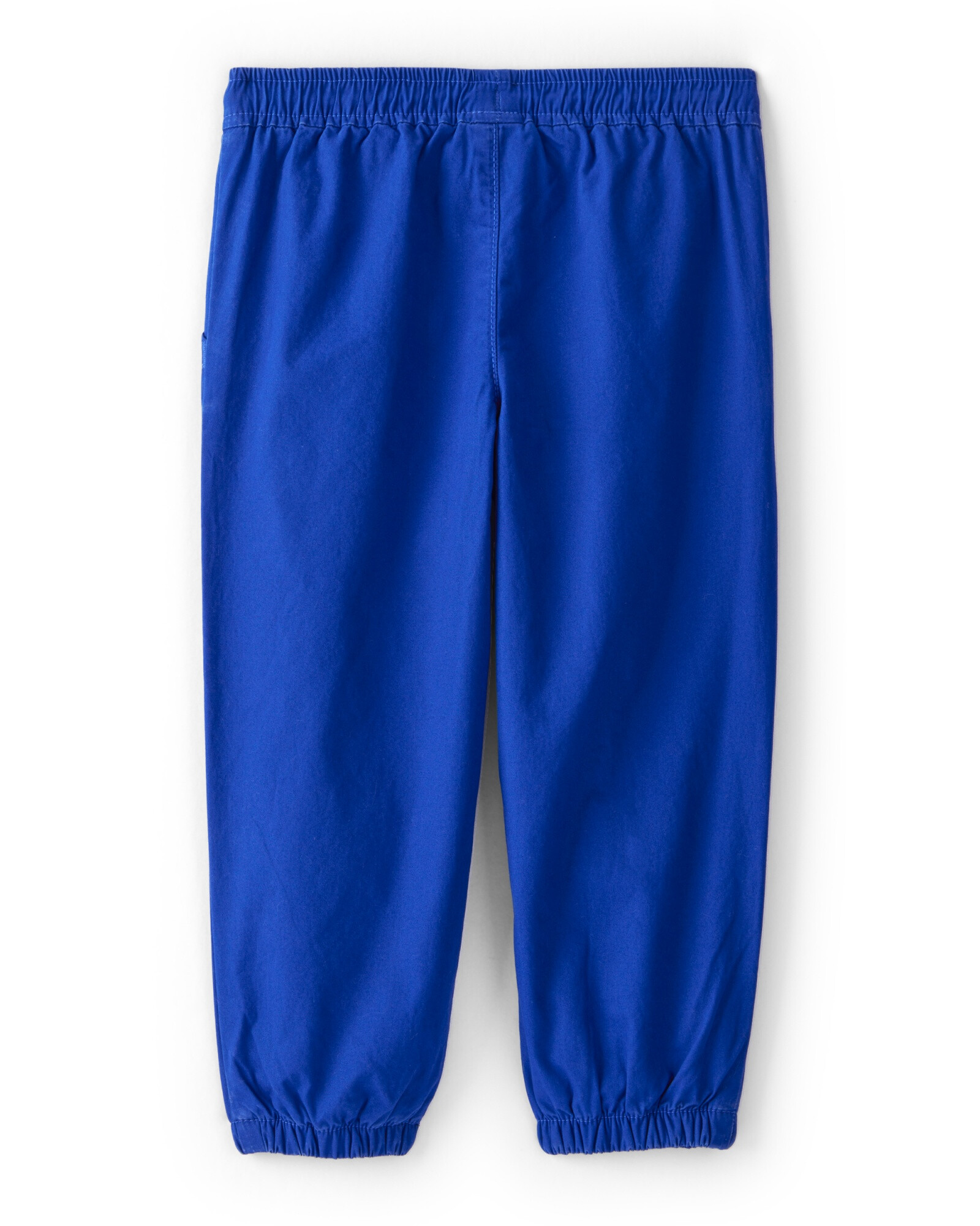 Pantalón deportivo de algodón, azul Sin color