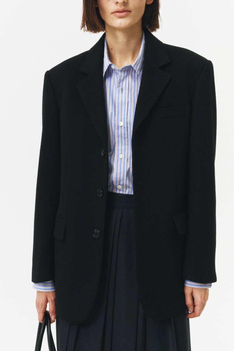 CHAQUETA Negro
