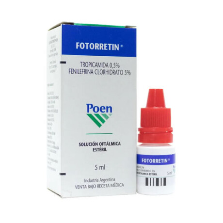 FOTORRETIN 5% X5ML FOTORRETIN 5% X5ML