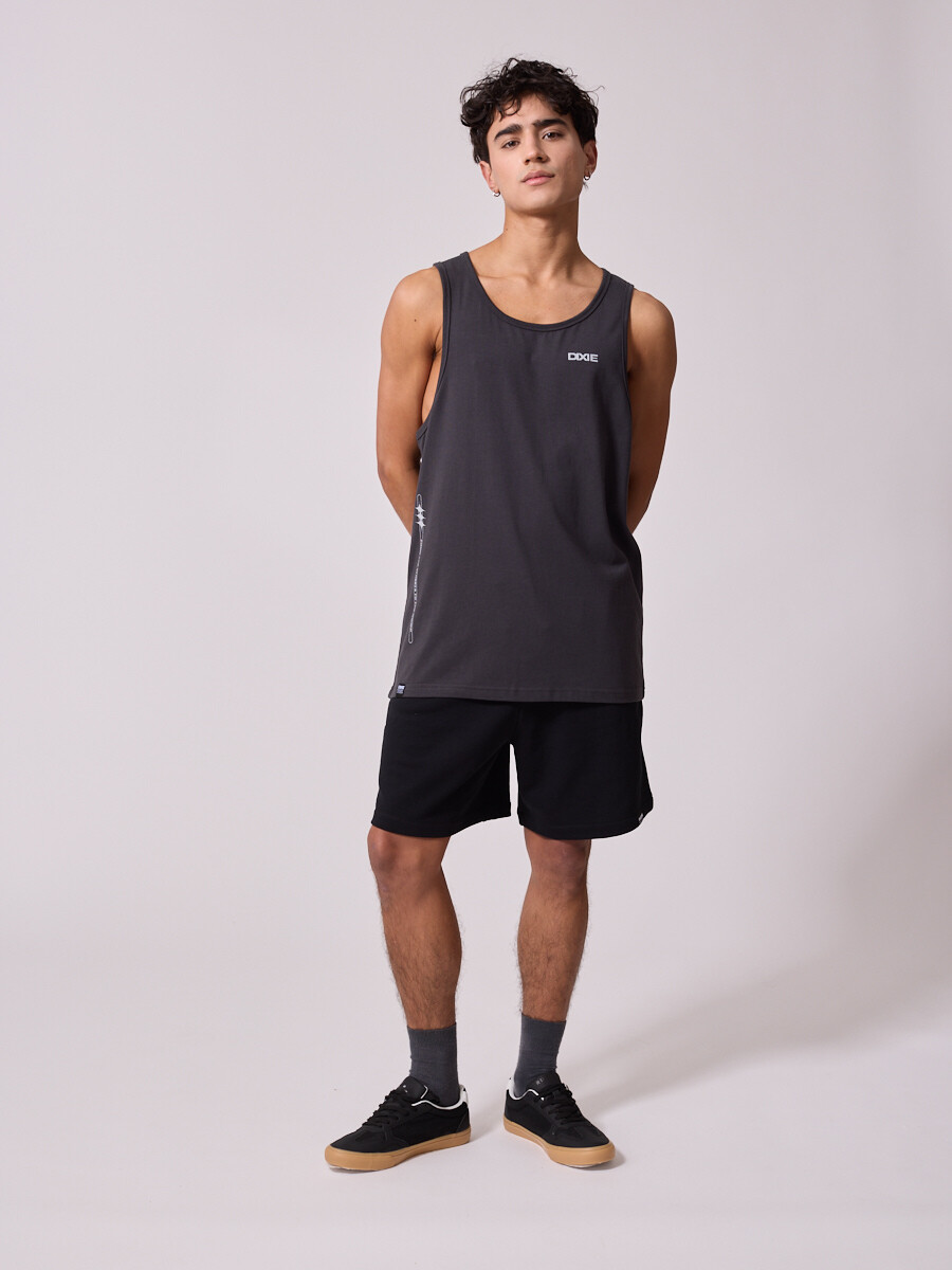 BERMUDA FELPA OLEDAS26 DIXIE Negro