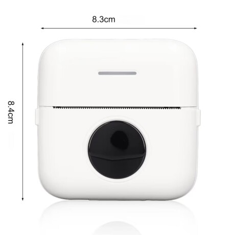 Mini impresora bluetooth térmica blanca V01