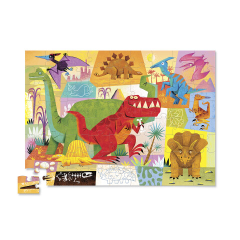 Puzzle Crocodile Creek 72 Piezas 35 x 48 cm DINO