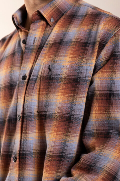 CAMISA ENNIS POLANCO Ladrillo