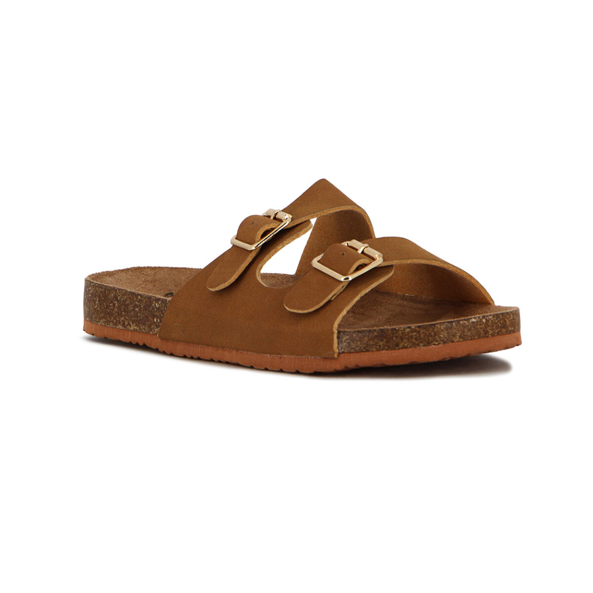 Angus Sandalia Niña Dos Tiras C/ Hebilla - Camel - Camel 