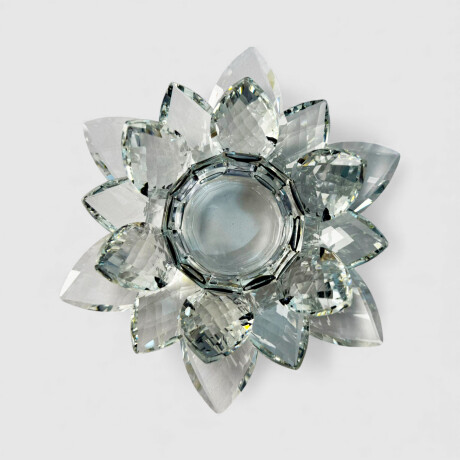 Centro De Mesa Flor De Loto Transparente