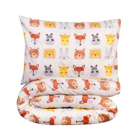 ACOLCHADO FIBRA-SUAVE ANIMAL FACES KIDS