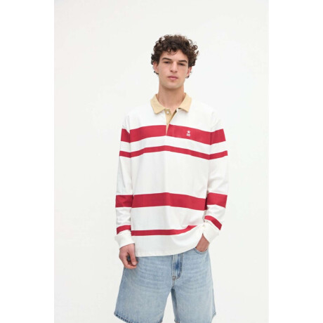 Remera polo Parsons Off white
