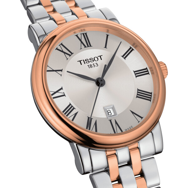 Reloj Tissot Carson Premium Lady Acero y PVD Rosa Reloj Tissot Carson Premium Lady Acero y PVD Rosa