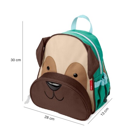 Mochila Infantil Unisex Skip Hop con Diseño Animales de Zoo Pug