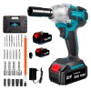 Llave de Impacto Atornillador Brushless EcoDrop 21V 380NM + Accesorios Llave de Impacto Atornillador Brushless EcoDrop 21V 380NM + Accesorios