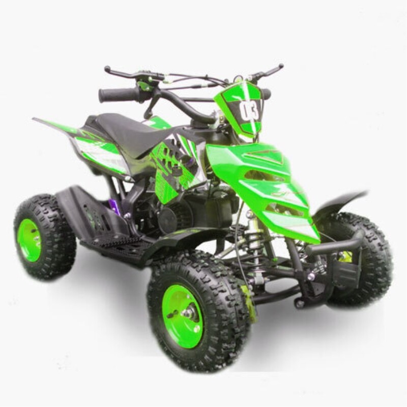 Moto Cuatriciclo Mini Niño Rex Pro Racing 50cc ( 2 Tiempos ) Verde