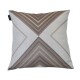 Set x4 funda de almohadones lisa 43 x 43 cm RAYAS BEIGE