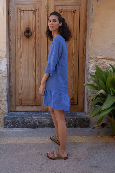 Vestido Malaga Azul Jean