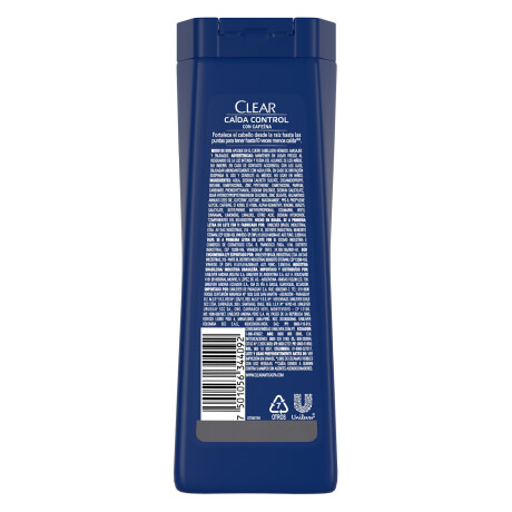 Shampoo Clear Men Caida Control 400 ml Shampoo Clear Men Caida Control 400 ml
