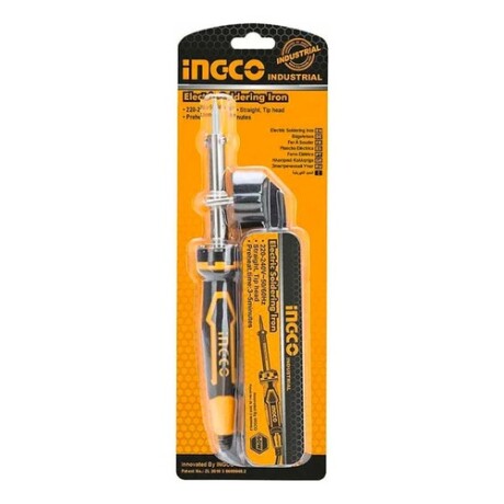 Soldador lápiz Ingco para estaño 100W Negro