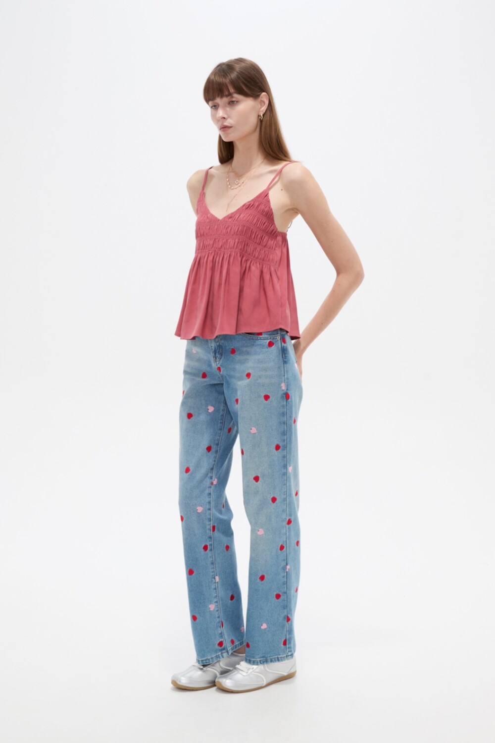 Musculosa Leka Coral