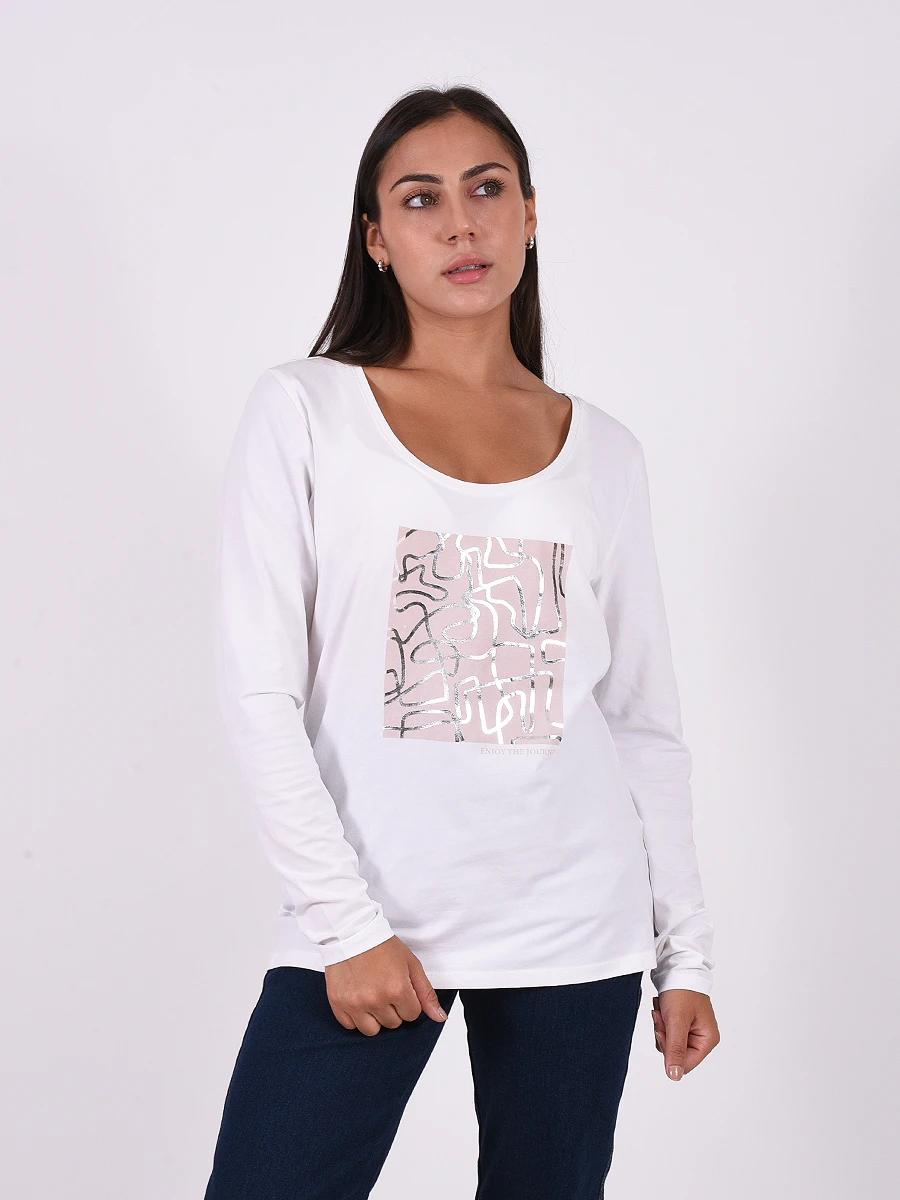 REMERA ENJOY - BLANCO 