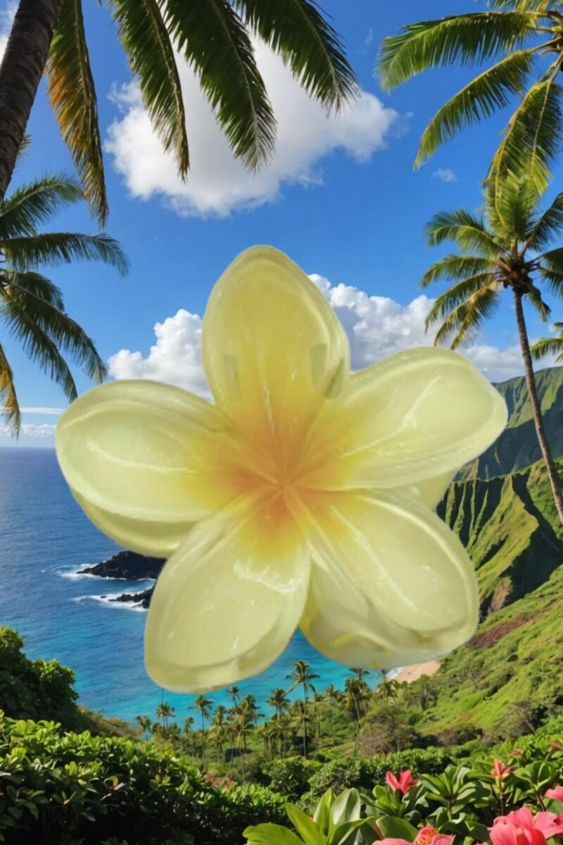 Broche de Pelo Hibisco / Amarillo Broche De Pelo Hibisco / Amarillo