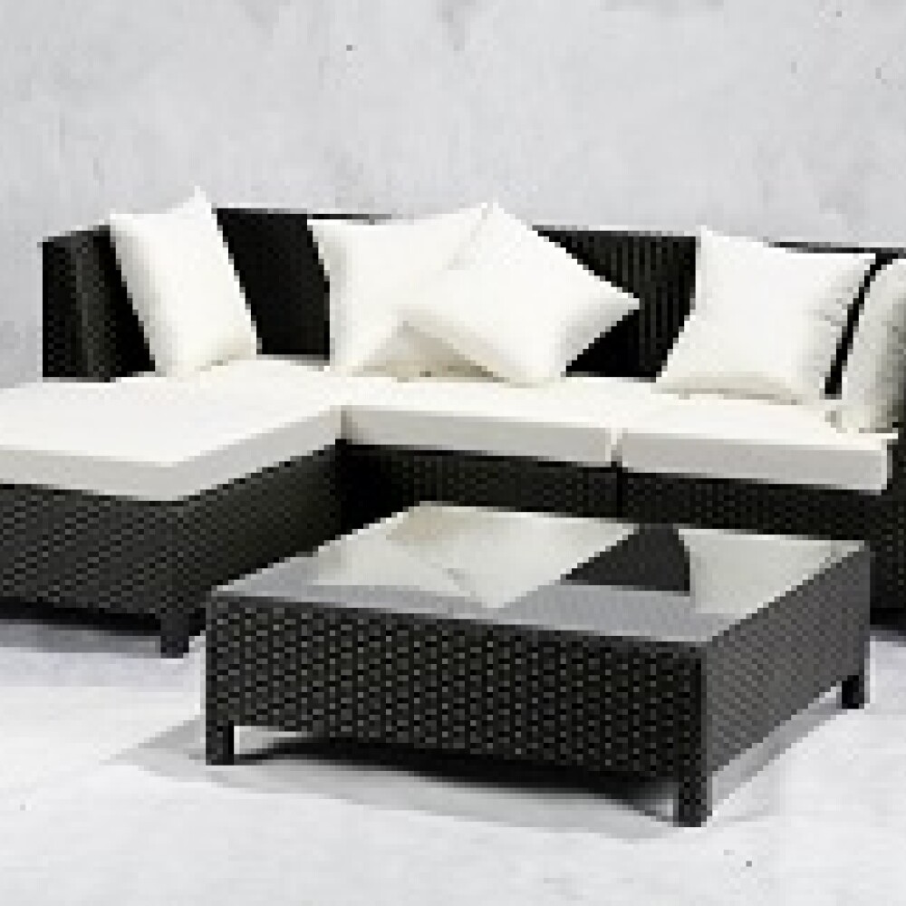 Conjunto de Jardin Esquinero 5 Pzas Simil Rattan en aluminio. En Alta Calidad!!! Conjunto de Jardin Esquinero 5 Pzas Simil Rattan en aluminio. En Alta Calidad!!!