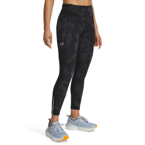 UA Launch Ankle Print Tights-BLU BLK-009