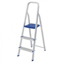 Escalera Plegable de Aluminio Mor 3 Peldaños Escalera Plegable de Aluminio Mor 3 Peldaños