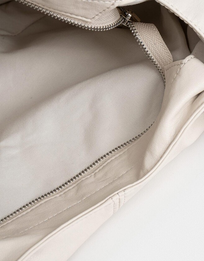 Saca Cartera Saca Crudo - Blanco Crudo