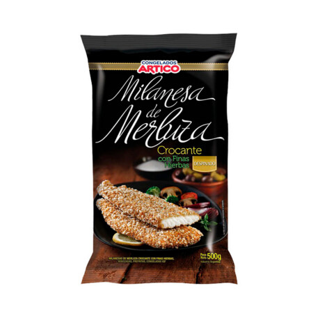 Milanesa De Merluza Empanada Finas Hierbas 500 Grs Milanesa De Merluza Empanada Finas Hierbas 500 Grs