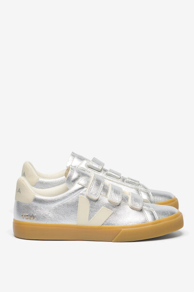 ZAPATILLA RECIFE LOGO LEATHER Plata