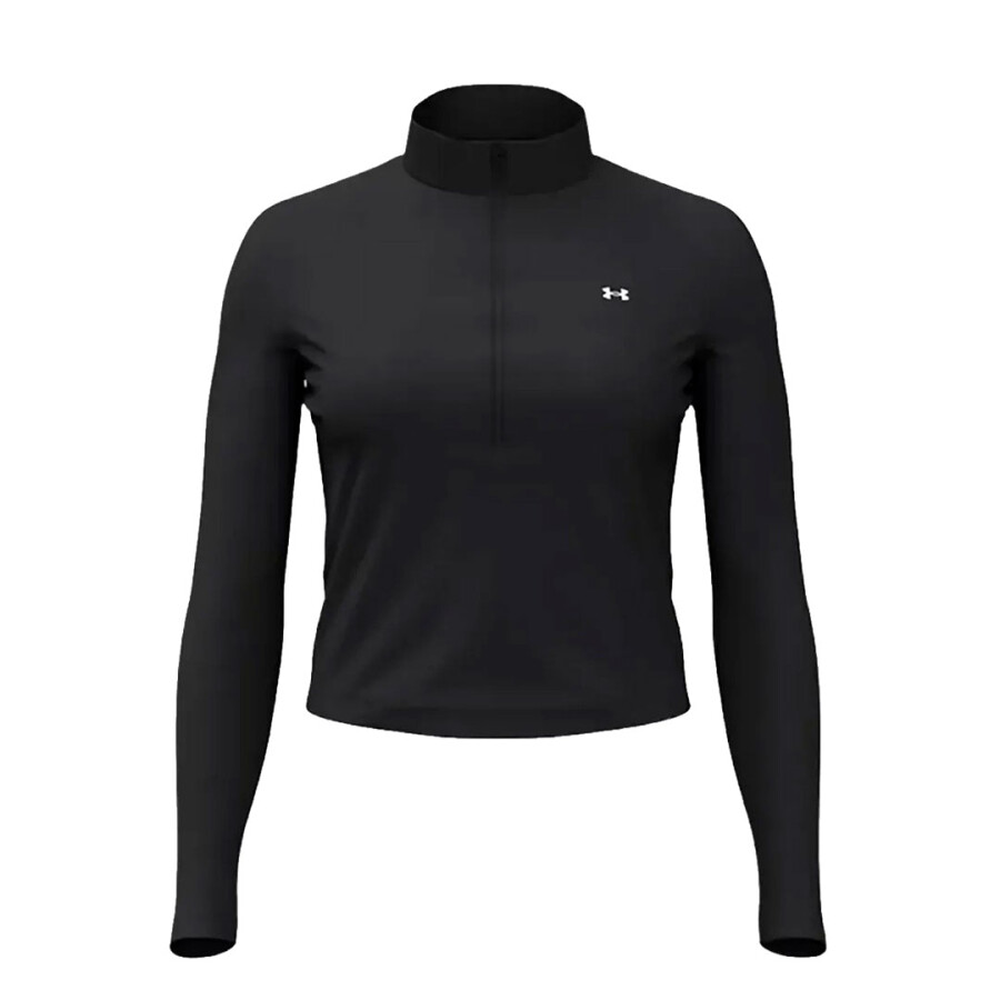 Buzo de Mujer Under Armour Motion 1/2 Zip Negro