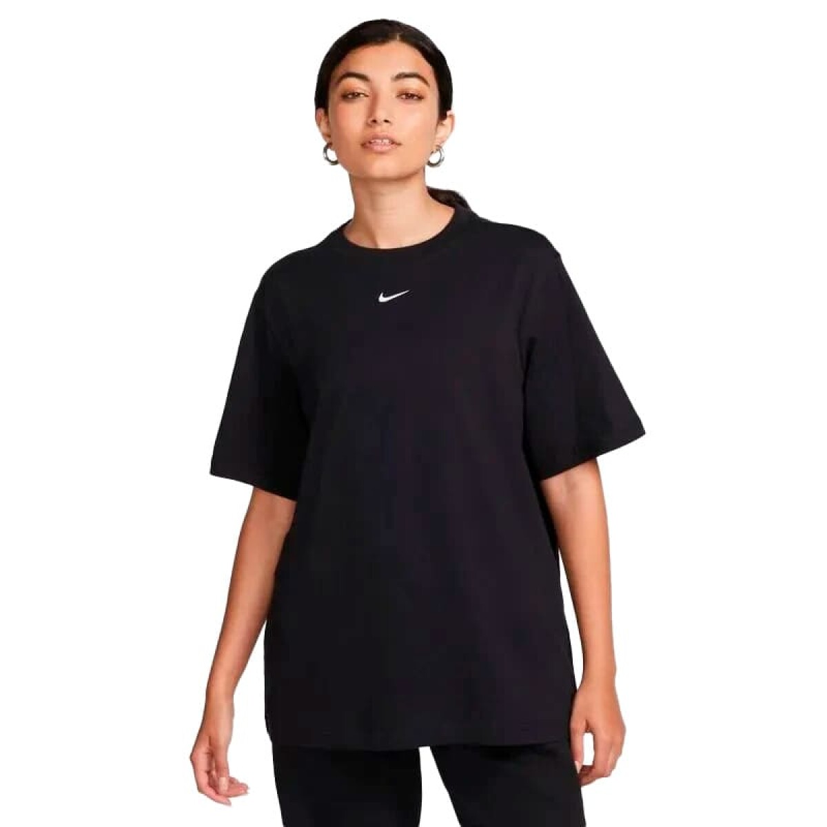 Remera Nike Essentials de Mujer - FD4149-010 - Negro 