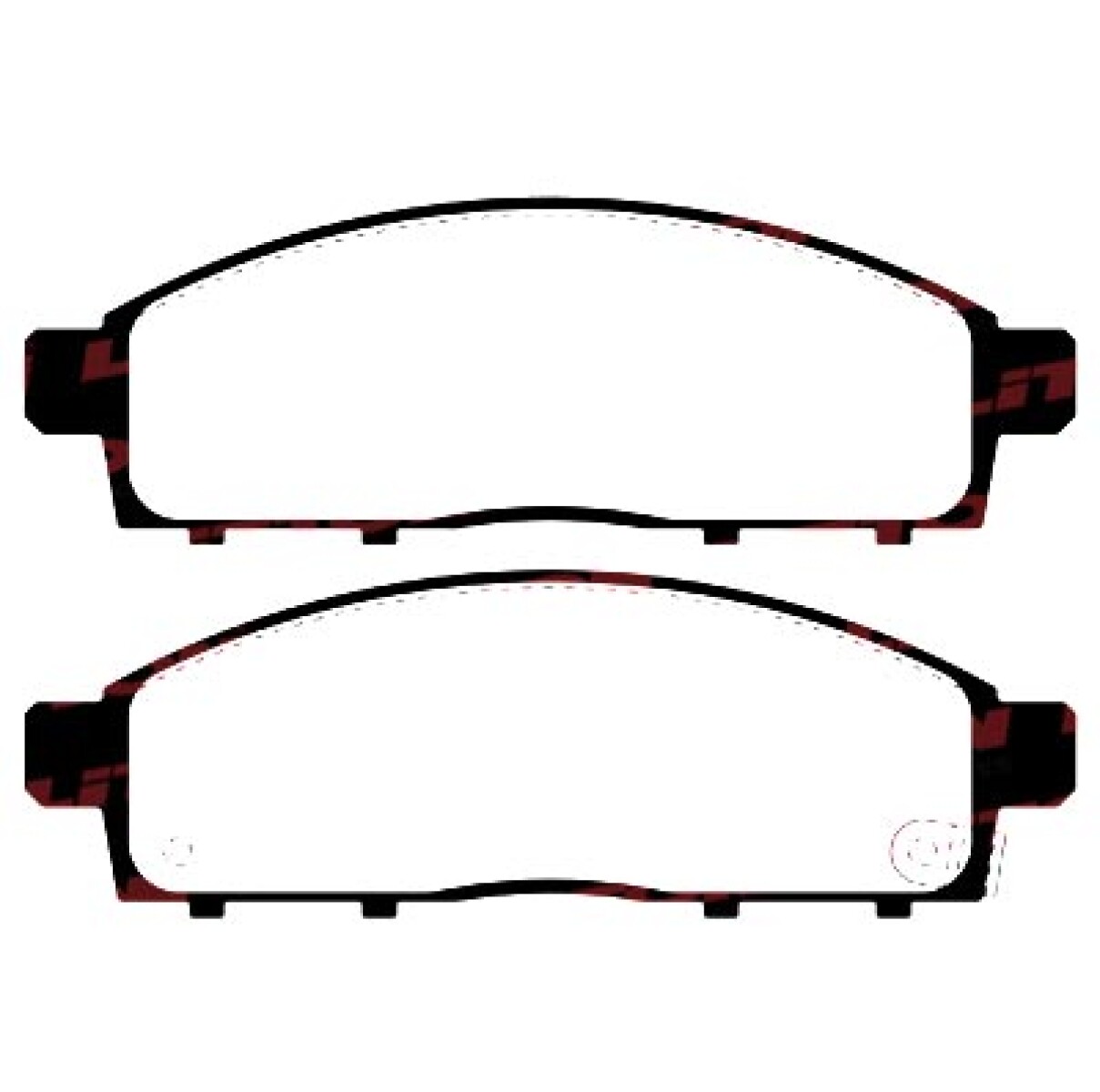 PASTILLAS DE FRENO MITSUBISHI L200 2007-2008 SPORTERO =4612.0 GONOW STARRY SAKER 