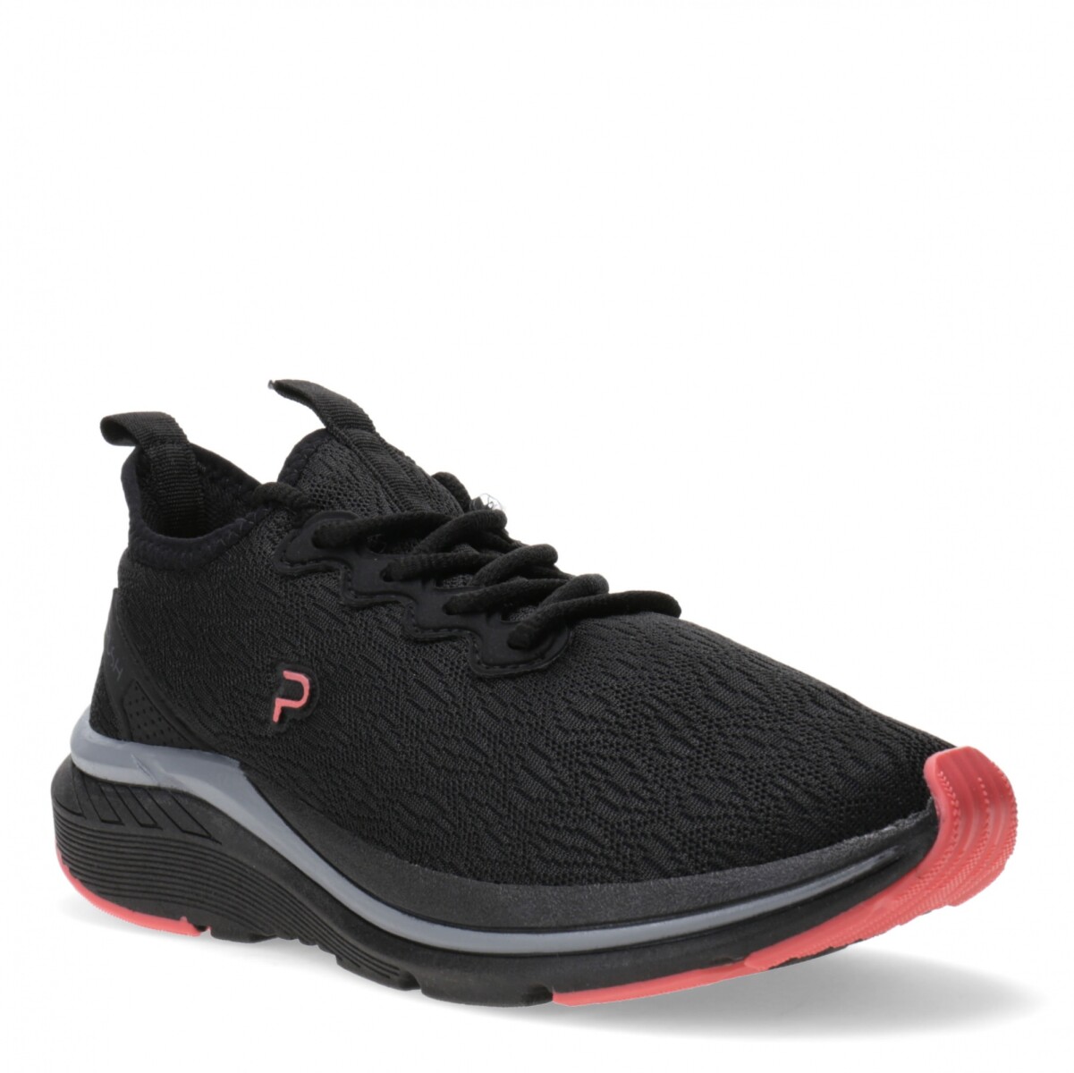 Championes de Mujer Push ARTUS acordonado - Negro 