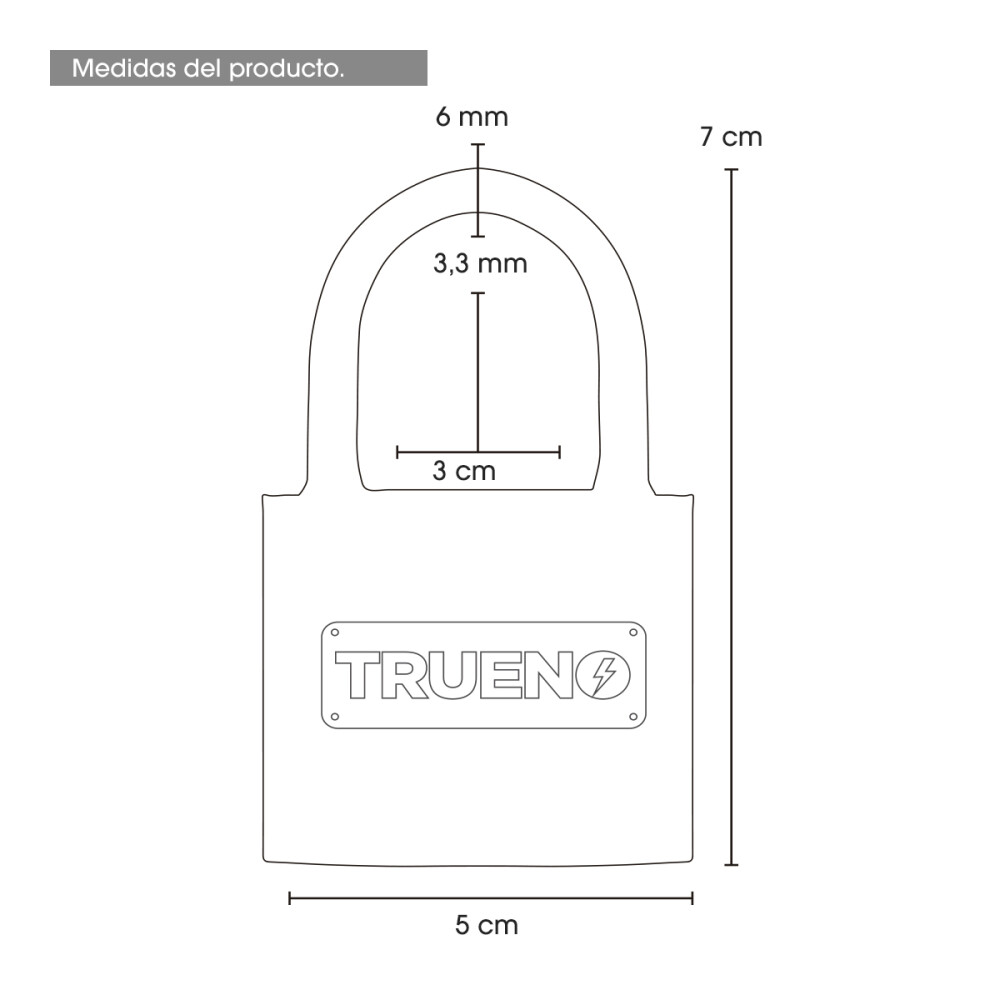 Candado Dorado Lockers 50mm Cofres Valijas 2 Llaves Candado Dorado Lockers 50mm Cofres Valijas 2 Llaves