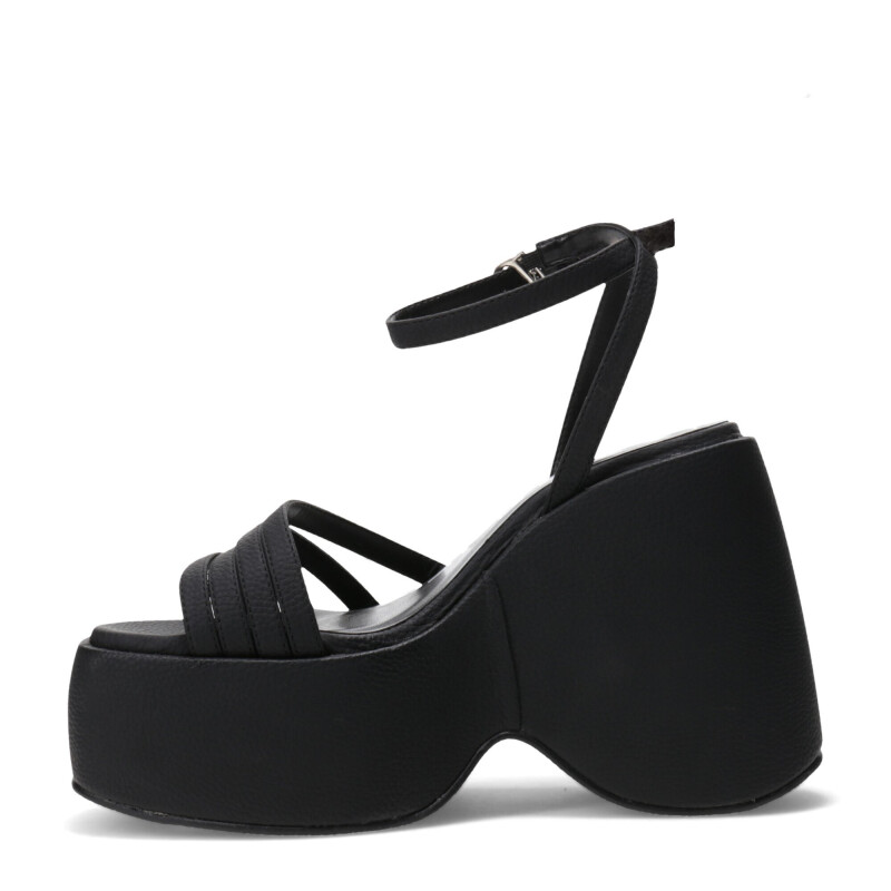 Sandalias de Mujer Miss Carol SEOUL con plataforma Negro