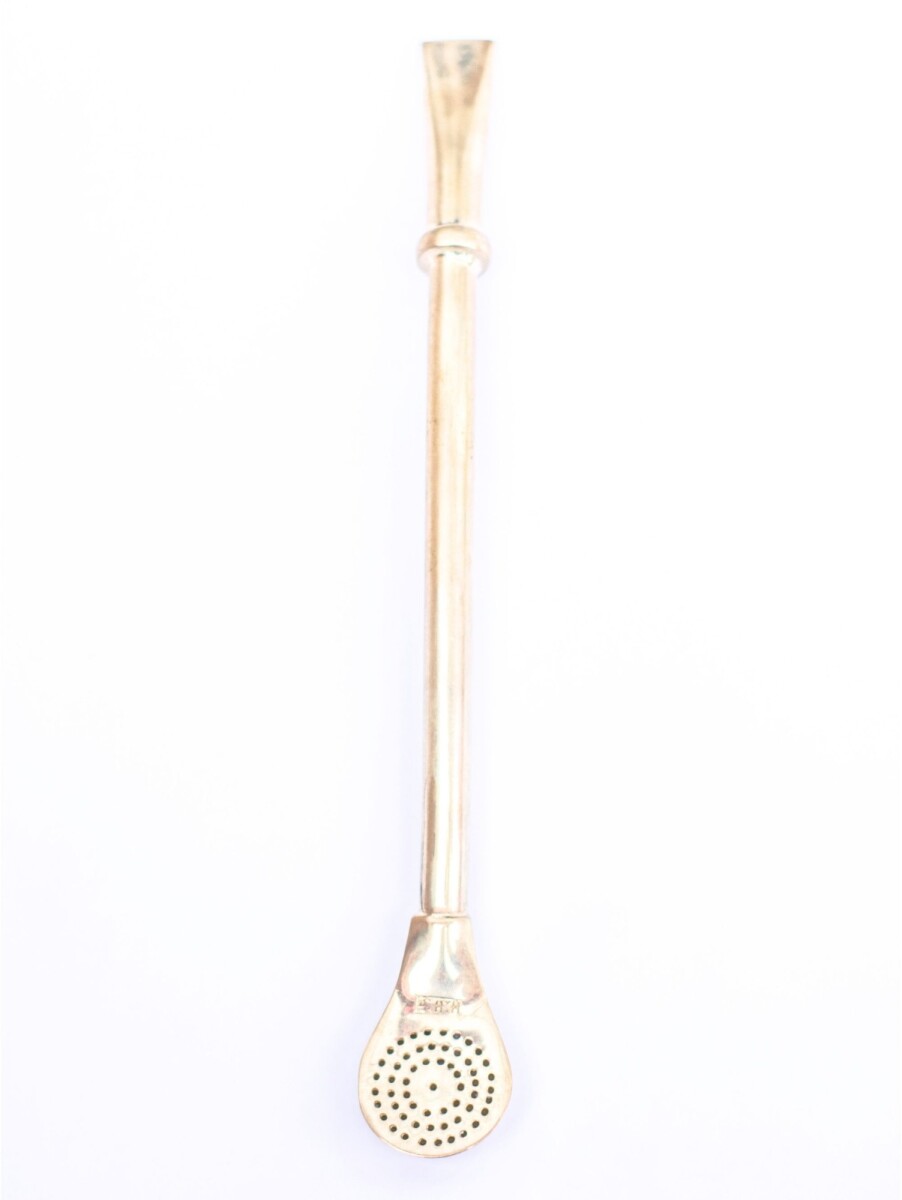 Bombilla De Plata y Oro - s21 
