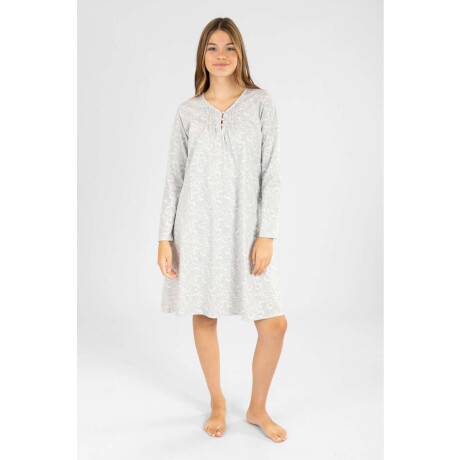 61-1595 camison cuello v Gris