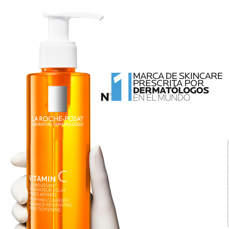 Pure Vitamin C Gel Limpiador Espumoso La Roche Posay 200 Ml. Pure Vitamin C Gel Limpiador Espumoso La Roche Posay 200 Ml.