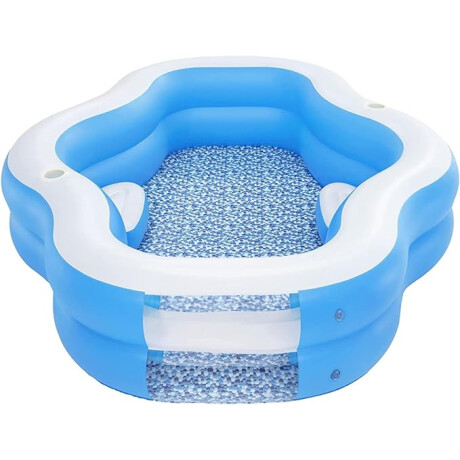 Piscina Hinchable Infantil 239X206X86cm ACUARIO 53052 BESTWAY