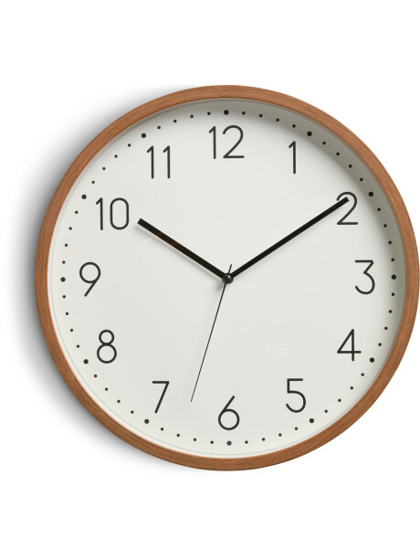 Reloj de pared ASKILD Ø30cm marrón Reloj de pared ASKILD Ø30cm marrón