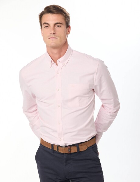 CAMISA OXFORD Rosado