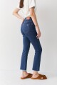 JEAN CROPPED AWA Azul