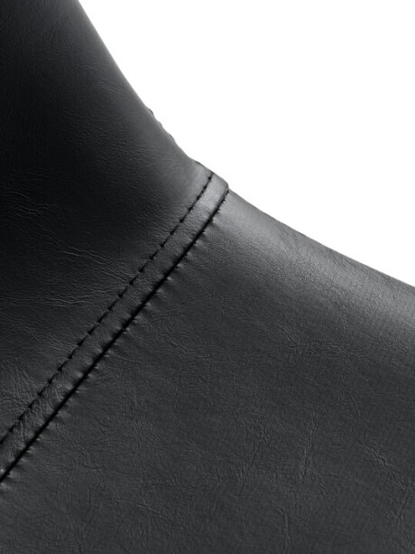 Silla de comedor JONSTRUP polipiel negro Silla de comedor JONSTRUP polipiel negro