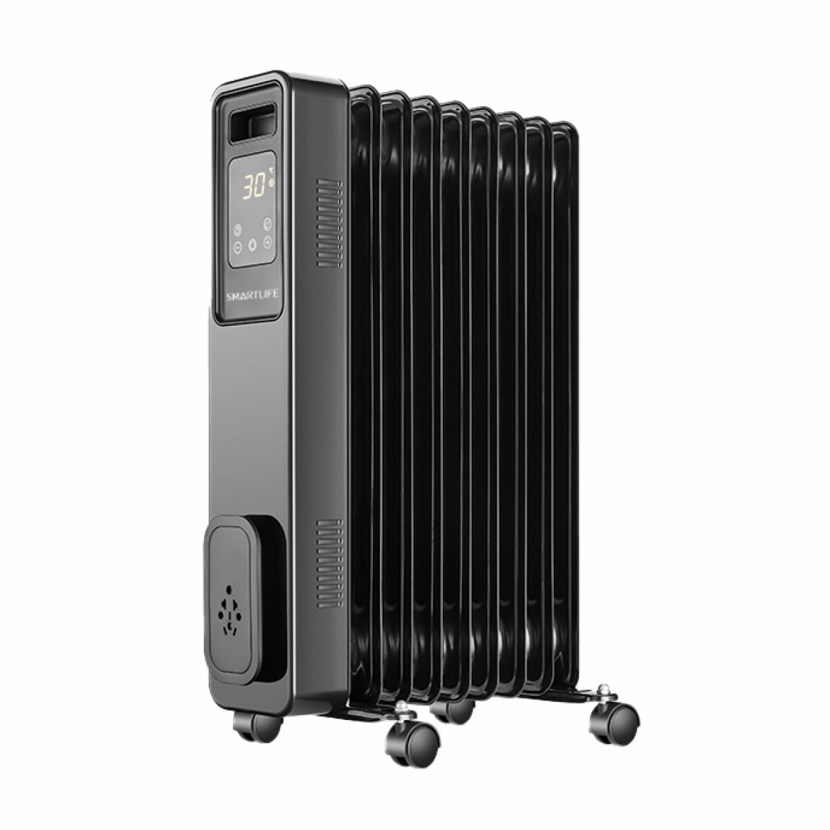 Radiador SMARTLIFE SL-RHP9DB 2000W Nueve Velas Digital - Negro 