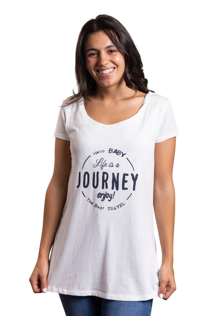 CHERRY REMERA - WHITE 
