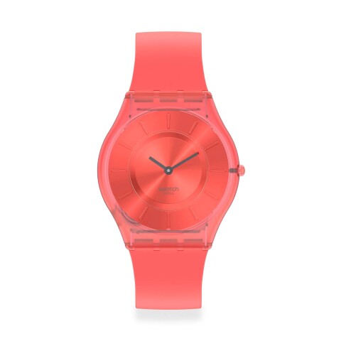 Reloj Swatch Sweet Coral SS08R100 de silicona roja para mujer Reloj Swatch Sweet Coral Ss08r100 De Silicona Roja Para Mujer