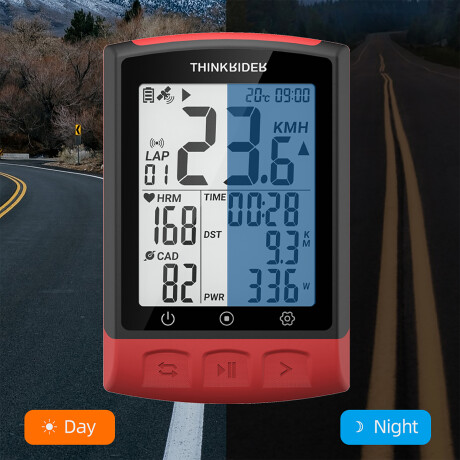 Ciclocomputador Thinkrider Bc108 Ipx7 Gps Bluetooth 001
