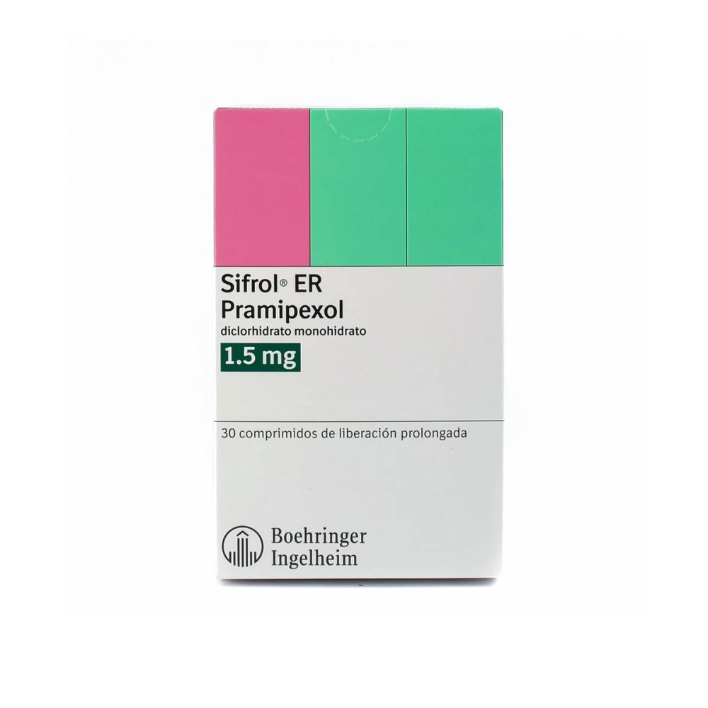 SIFROL ER 1,5 MG. CJ X 30 COMP.
