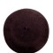 Boina Castor paño de niño Negra