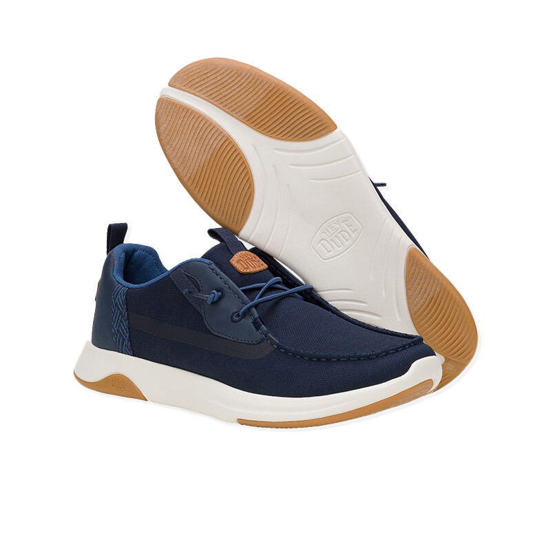 Calzado Hey Dude Wally Drift Mesh Azul